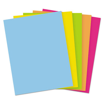 Astrobrights® Color Cardstock -"bright" Assortment, 65lb, 8.5 X 11, Assorted, 250-pack freeshipping - TVN Wholesale